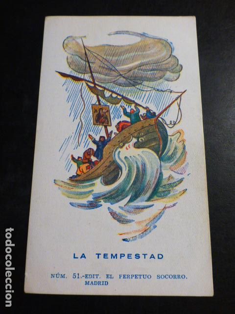 Postcards: VIRGEN DEL PERPETUO SOCORRO ANTIGUA ESTAMPA
