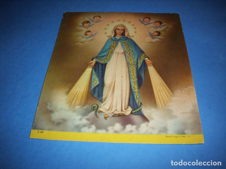 Postales: postal virgen grande - Foto 3