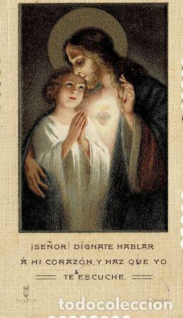 Postales: RECORDATORIA SAGRADO CORAZ&Oacute;N COMU-909