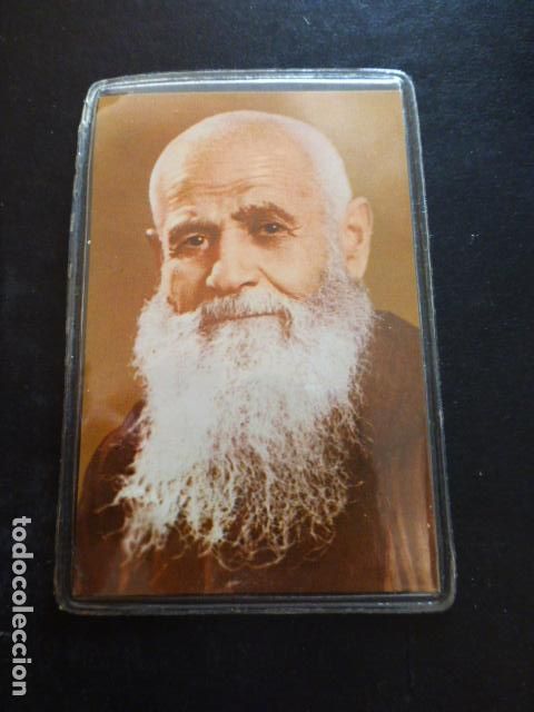 Postales: FRAY LEOPOLDO DE ALPANDEIRE ESTAMPA CON RELIQUIA