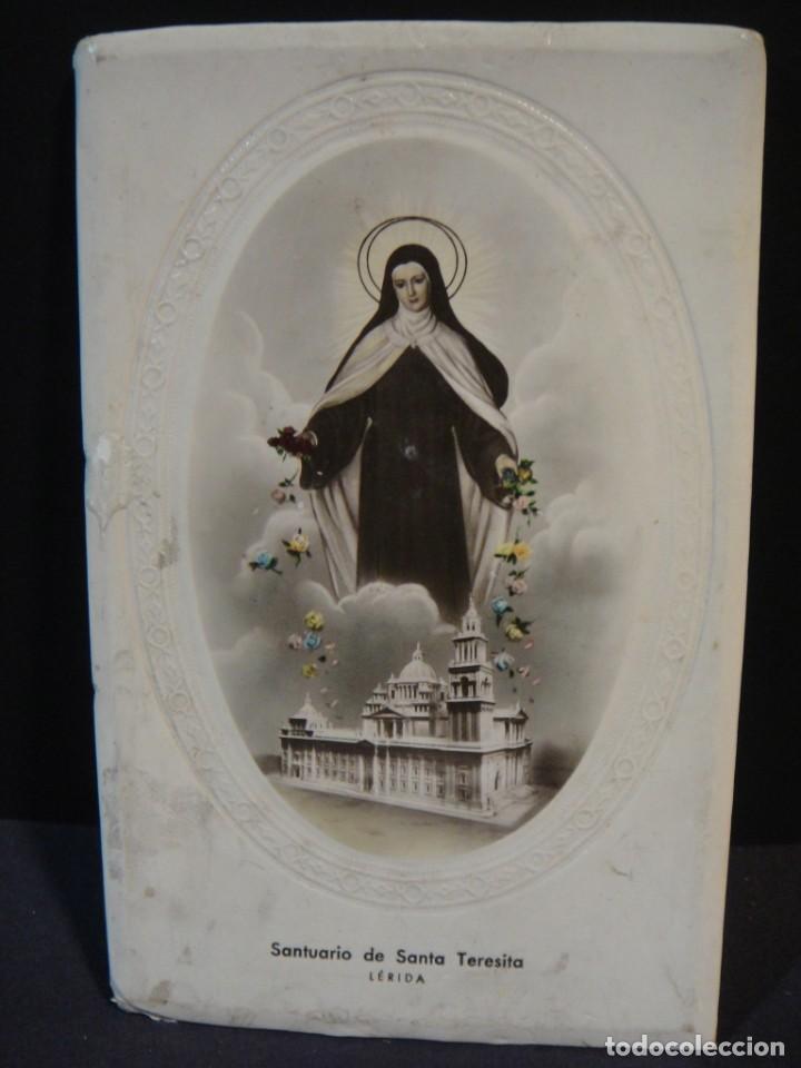 Postales: santuario de santa teresita , lerida - imagen religiosa de sobremesa - industrial fotografica