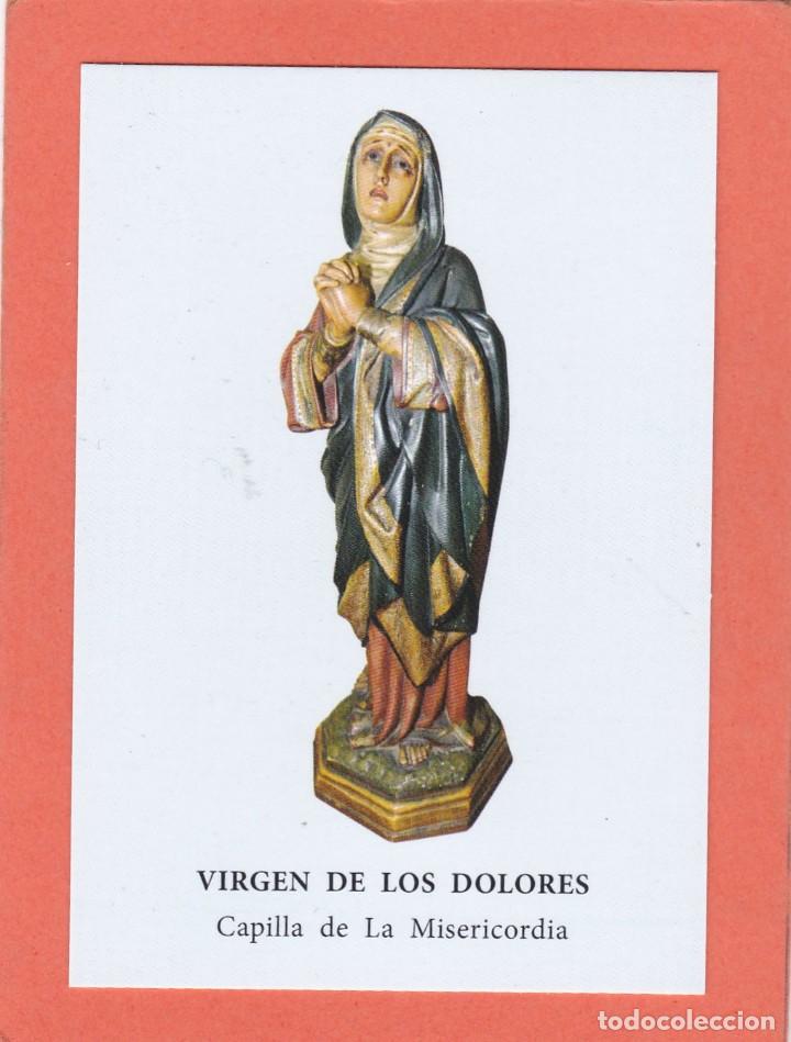 Postales: ESTAMPA VIRGEN DE LOS DOLORES - CON ORACION A LA VIRGEN