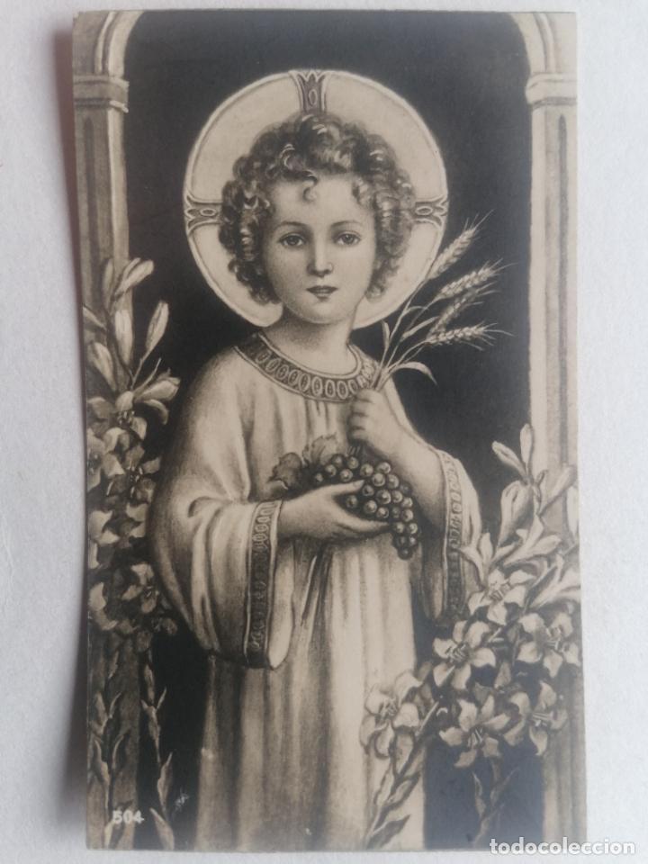 Postales: ESTAMPA, DIVINO NI&Ntilde;O JESUS