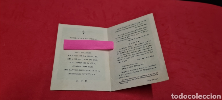 Postales: Recordatorio Religioso de Defunci&oacute;n - Foto 6