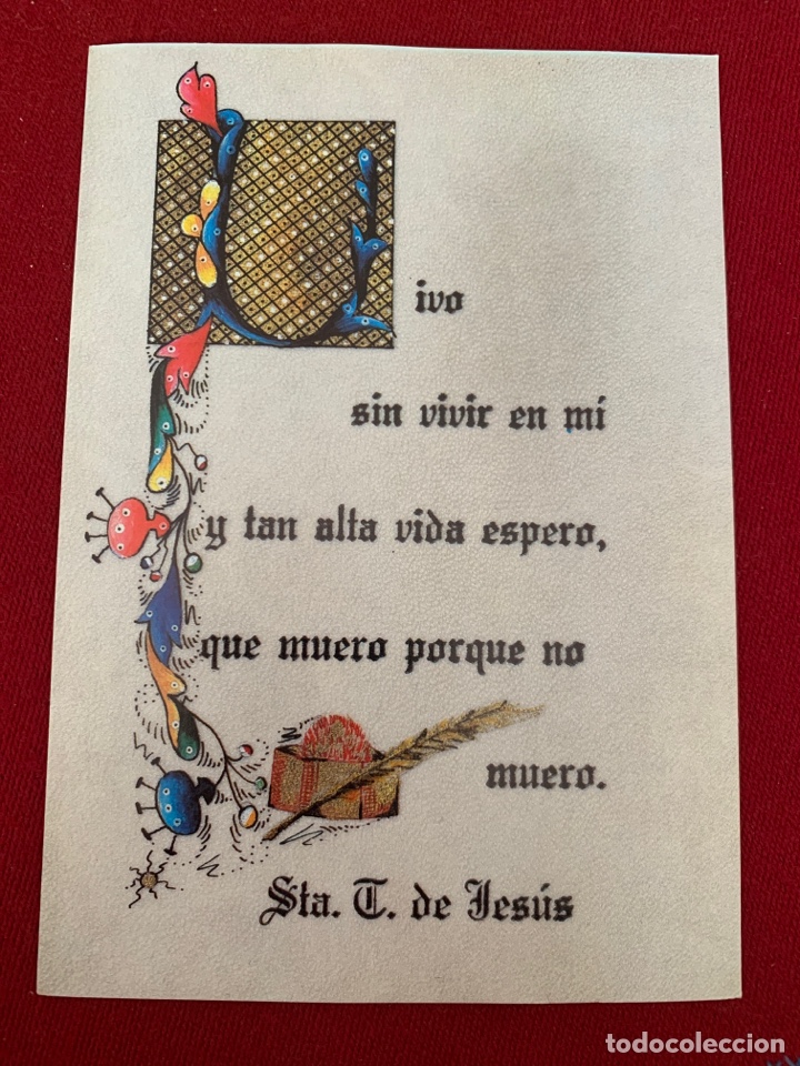 Postales: 131 postales y estampas tem&aacute;tica religiosa. - Foto 5