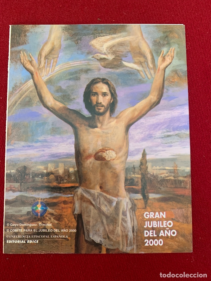 Postales: 131 postales y estampas tem&aacute;tica religiosa. - Foto 8