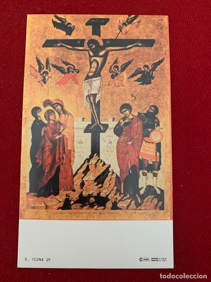 Postales: 131 postales y estampas tem&aacute;tica religiosa. - Foto 36