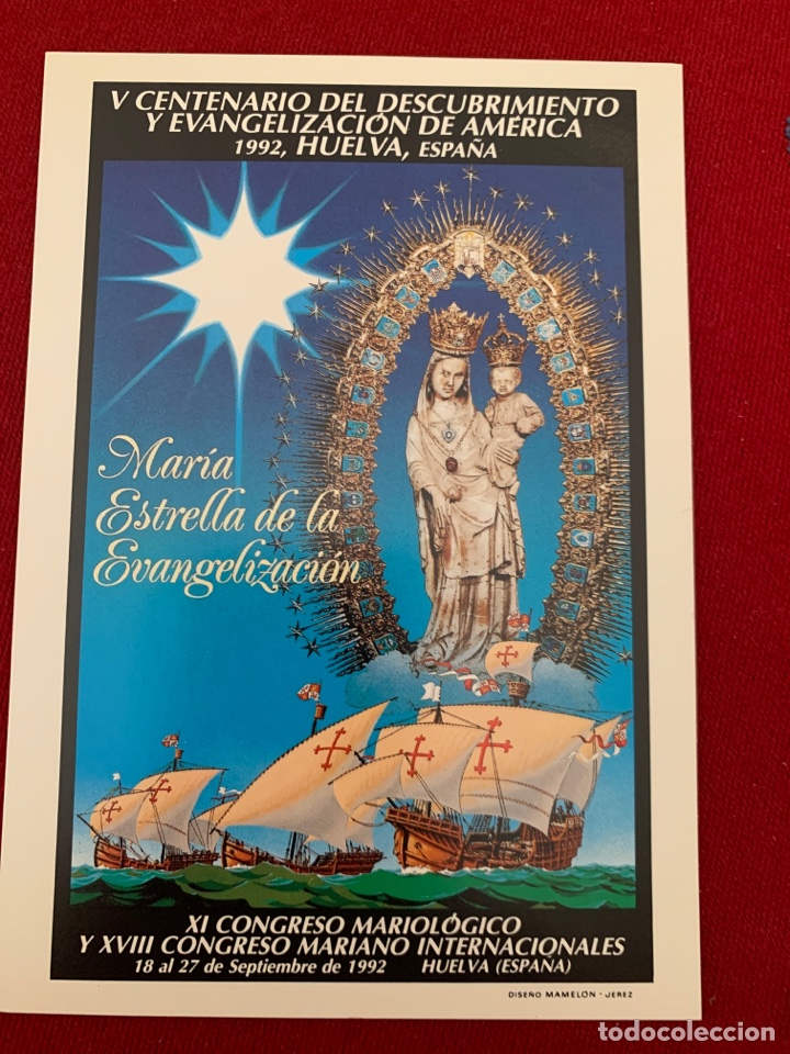 Postales: 131 postales y estampas tem&aacute;tica religiosa. - Foto 114