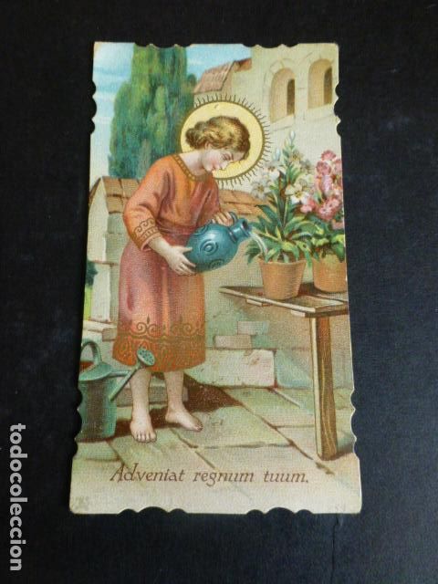 Cartes Postales: NI&Ntilde;O JESUS ANTIGUA ESTAMPA CROMOLITOGRAFICA