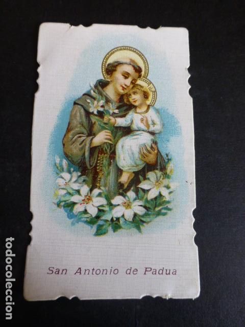 Postais: SAN ANTONIO DE PADUA ANTIGUA ESTAMPA CROMOLITOGRAFICA