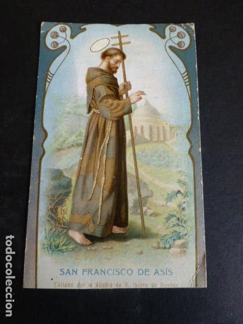 Cartes Postales: SAN FRANCISCO DE AS&Iacute;S ANTIGUA ESTAMPA CROMOLITOGRAFICA