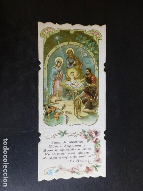 Postales: NI&Ntilde;O JESUS ANTIGUA ESTAMPA CROMOLITOGRAFICA