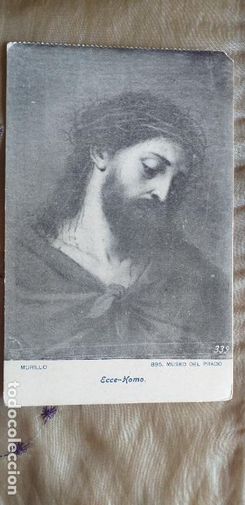 Postales: RELIGIOSAS-V30-140X90MM-MUSEO DEL PRADO-MURILLO-ECCE-HOMO