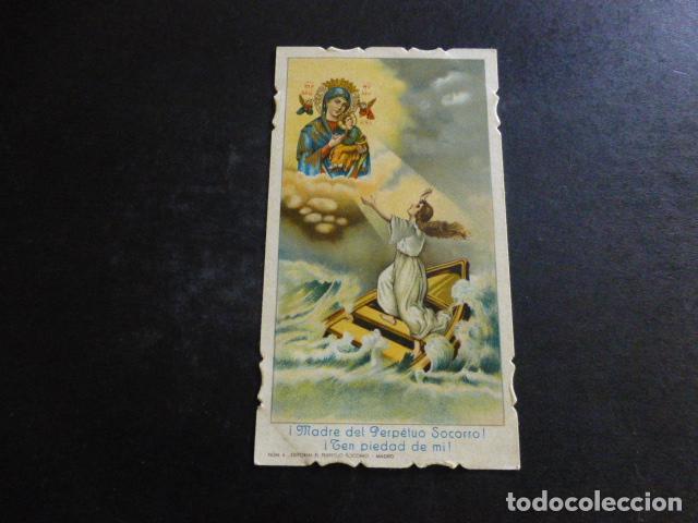 Cartoline: NUESTRA SE&Ntilde;ORA DEL PERPETUO SOCORRO ANTIGUA ESTAMPA