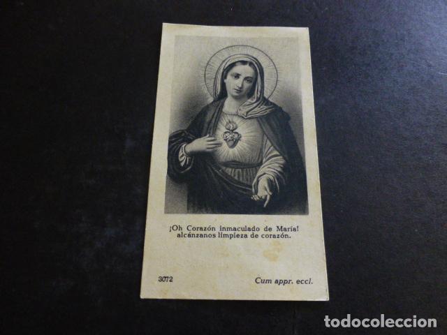 Postales: SAGRADO CORAZON DE MARIA ANTIGUA ESTAMPA