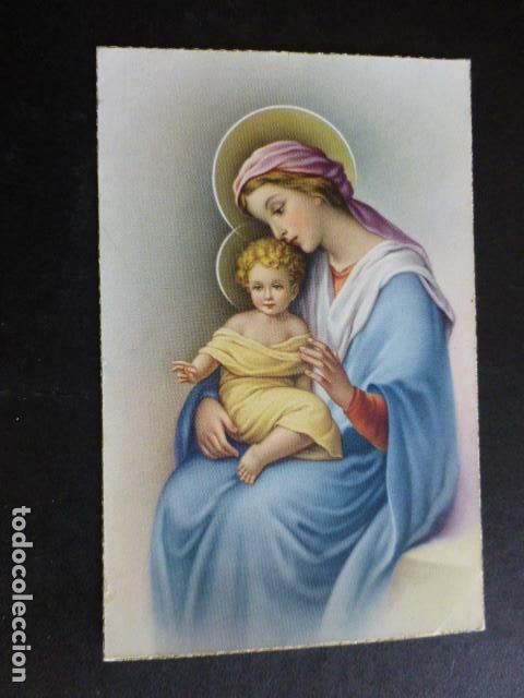 Postales: VIRGEN Y NI&Ntilde;O ANTIGUA POSTAL