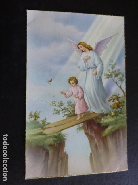Postais: ANGEL DE LA GUARDA ANTIGUA POSTAL