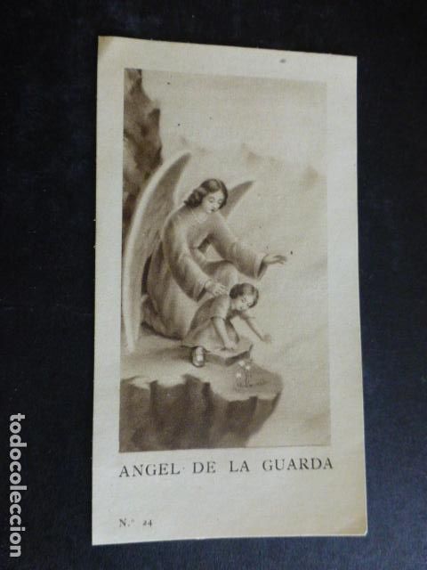 Cartoline: ANGEL DE LA GUARDA ANTIGUA ESTAMPA