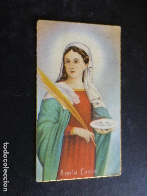 Cartoline: SANTA LUC&Iacute;A ANTIGUA ESTAMPA