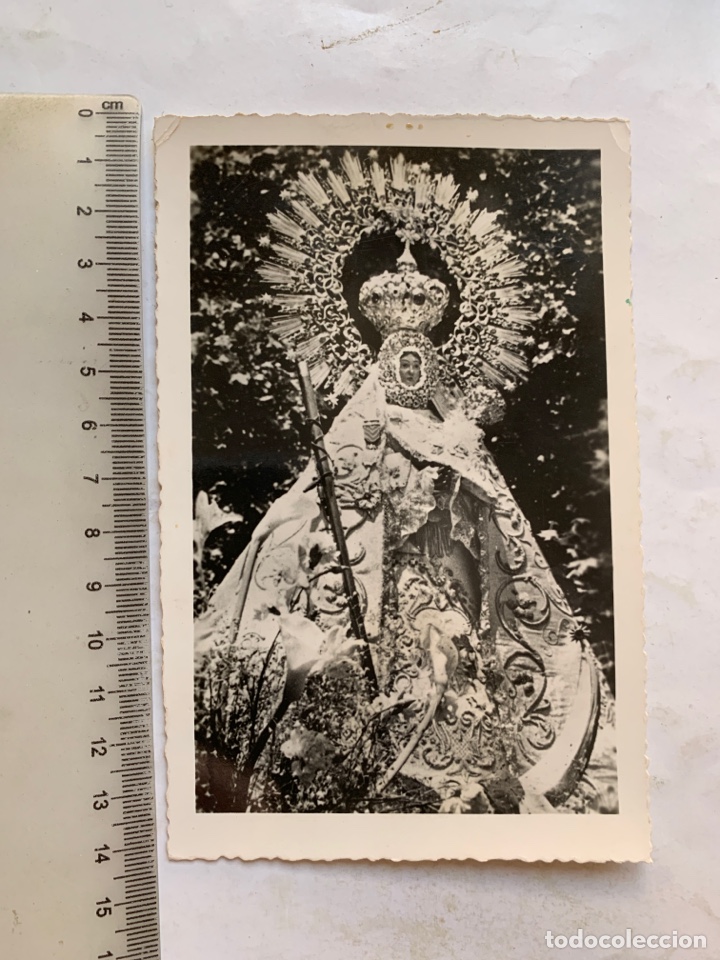 Postais: FOTO POSTAL. VIRGEN DE LOS LLANOS. PATRONA DE ALBACETE. FOT&Oacute;GRAFO?.