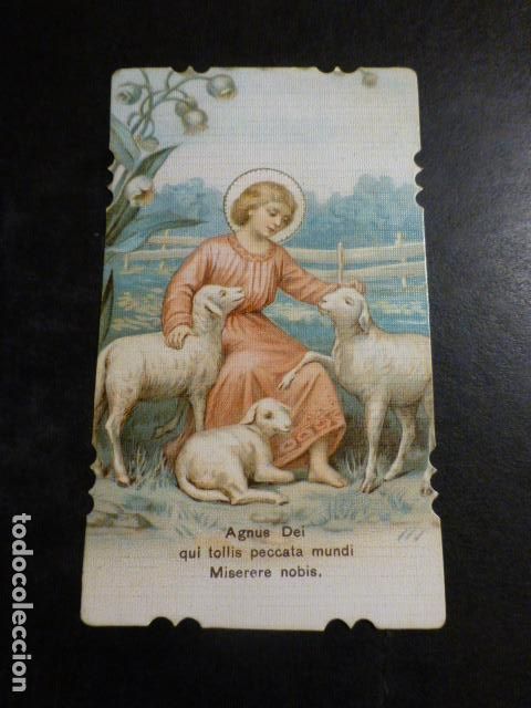 Postais: NI&Ntilde;O JESUS ANTIGUA ESTAMPA CROMOLITOGRAFICA