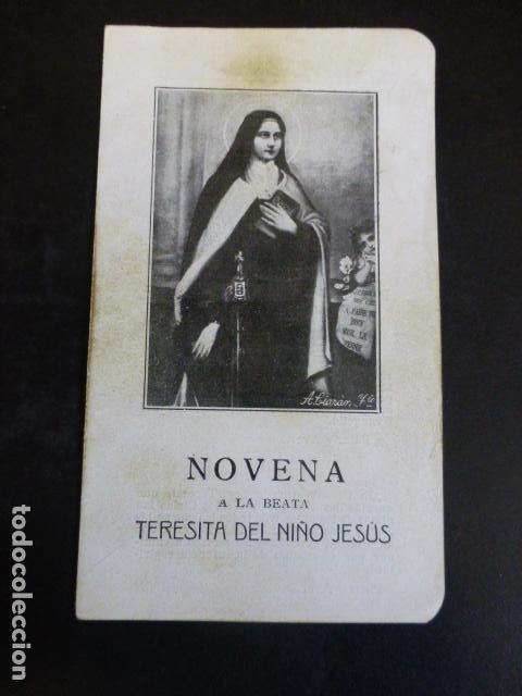 Postales: NOVENA A LA BEATA TERESITA DEL NI&Ntilde;O JESUS IMPRESO