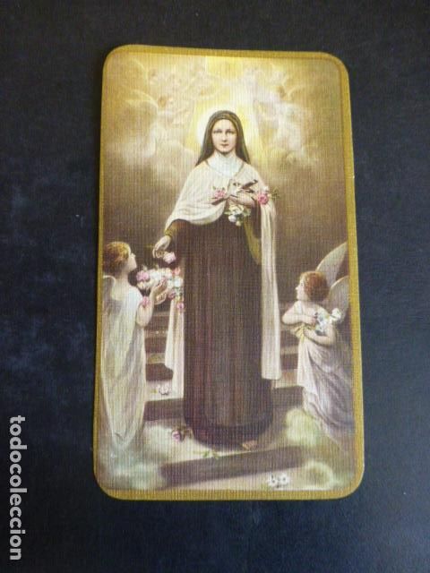 Cartoline: SANTA TERESITA DEL NI&Ntilde;O JESUS ANTIGUA ESTAMPA