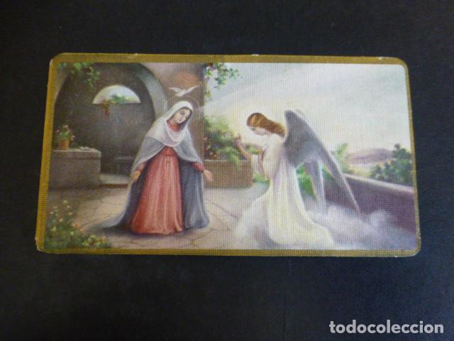 Cartoline: LA ANUNCIACION ANTIGUA ESTAMPA CROMOLOTOGRAFICA