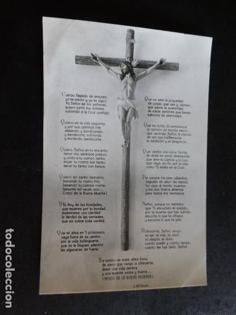 Cartes Postales: CRISTO DE LA BUENA MUERTE ANTIGUA ESTAMPA FOTOGRAFICA