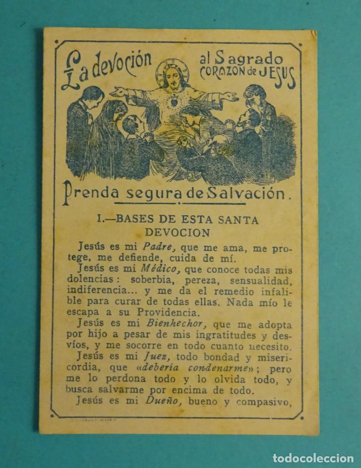 Postales: TR&Iacute;PTICO LA DEVOCI&Oacute;N AL SAGRADO CORAZ&Oacute;N DE JES&Uacute;S - Foto 1