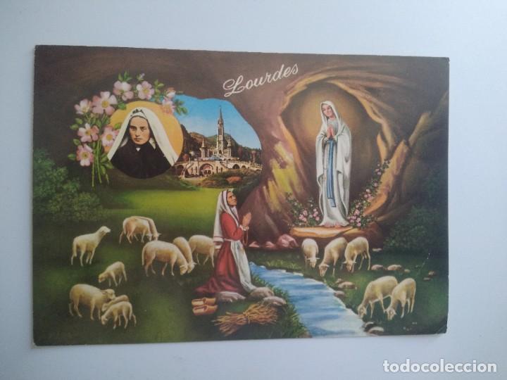 Postales: Postal Lourdes - Foto 1
