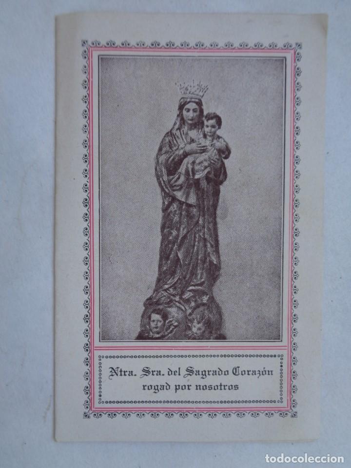 Postales: GUERRA CIVIL - NTRA. SRA. DEL SAGRADO CORAZON : ESTAMPA SOLEMNE TRIDUO , 1937