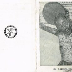 Postales: 1960/64 LOT 8 RECORDATORIS - 7 D´IGUALADA I 1 DE BARCELONA - NOMS I DATES A LA DESCRIPCIÓ