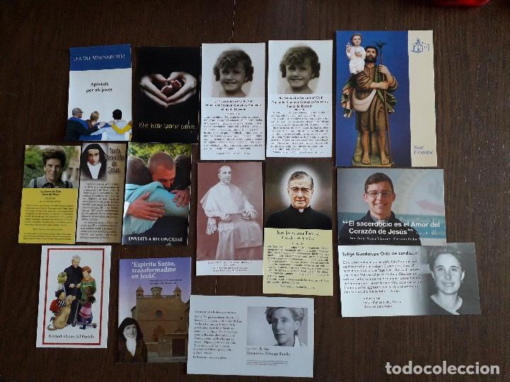 Postales: lote de 15 estampas religiosas, - Foto 1
