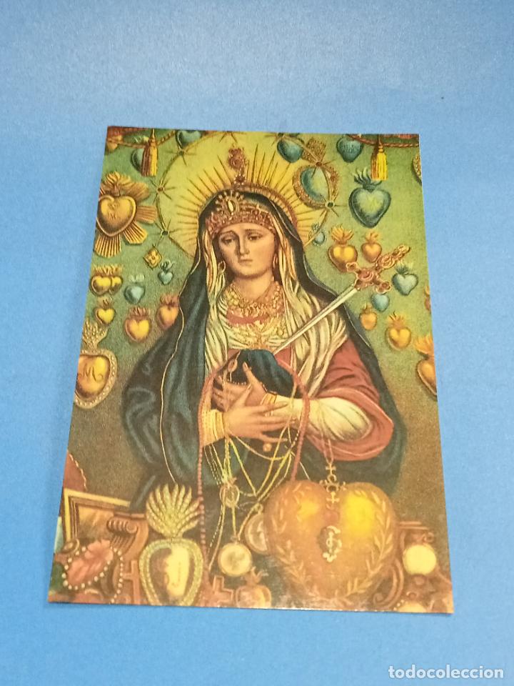 Postales: TARJETA POSTAL. IMAGEN DE LA VIRGEN DE LOS DOLORES. VENERADA EN EL MONTE CALVARIO