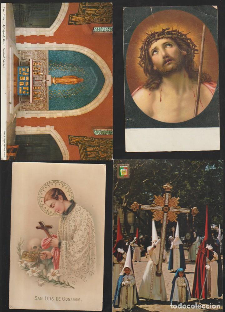 Cartoline: POSTALES RELIGIOSAS 1- LOTE DE 4
