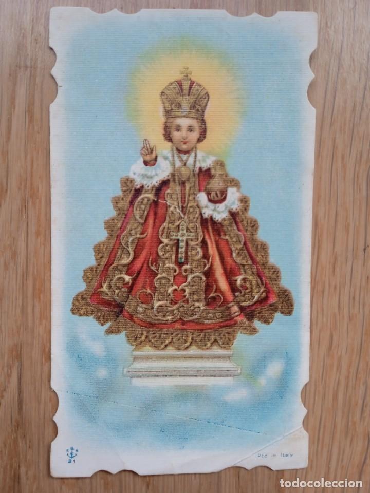 Postales: NI&Ntilde;O JESUS DE PRAGA - ESTAMPITA
