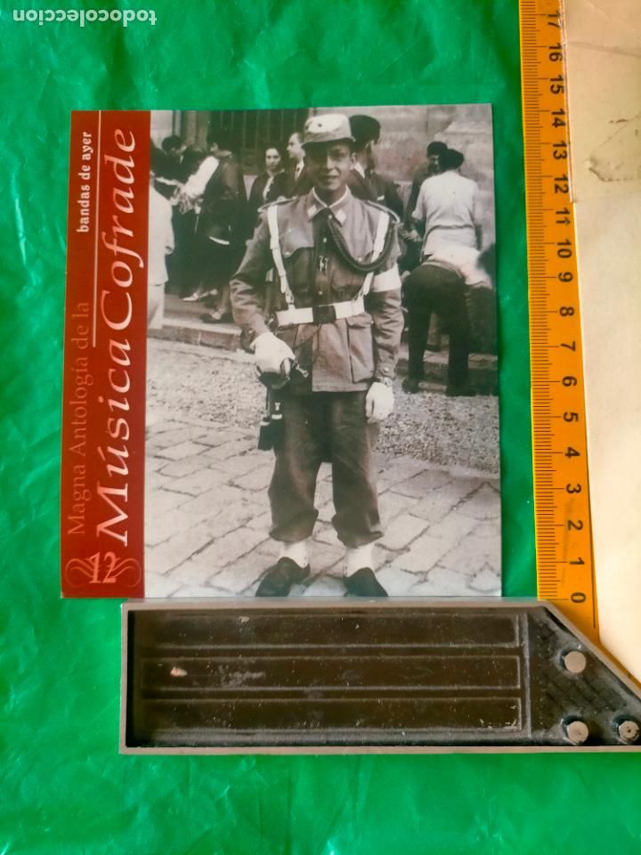 Postales: FICHA TARJETA SEMANA SANTA MUSICA COFRADE - BANDA DE CORNETAS Y TAMBORES DE LA CRUZ ROJA