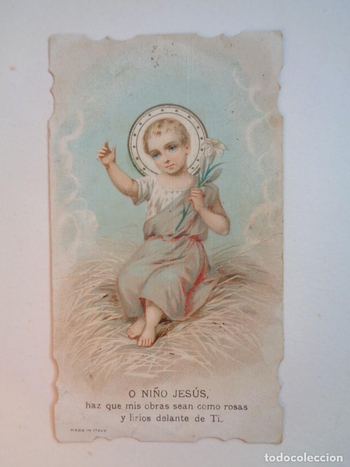 Postales: ANTIGUA ESTAMPA DEL NI&Ntilde;O JESUS