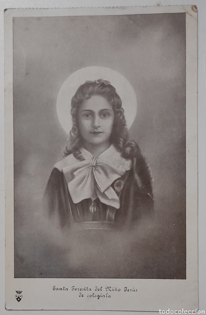 Postales: Postal de SANTA TERESITA DEL NI&Ntilde;O JES&Uacute;S DE COLEGIALA. Circa: 1927