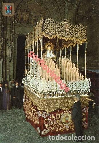 Postais: POSTAL SEMANA SANTA SEVILLA, NTRA. SRA. DEL REFUGIO, EDICIONES DOMINGUEZ N&ordm; 31