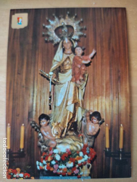 Postales: ALGECIRAS VIRGEN CARMEN ED ESCUDO ORO E 1181 SC