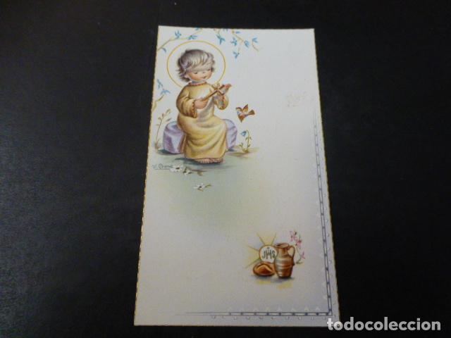 Cartoline: RECORDATORIO PRIMERA COMUNION ANTIGUA ESTAMPA