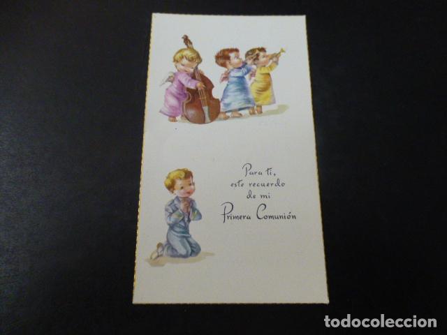 Cartoline: RECORDATORIO PRIMERA COMUNION ANTIGUA ESTAMPA