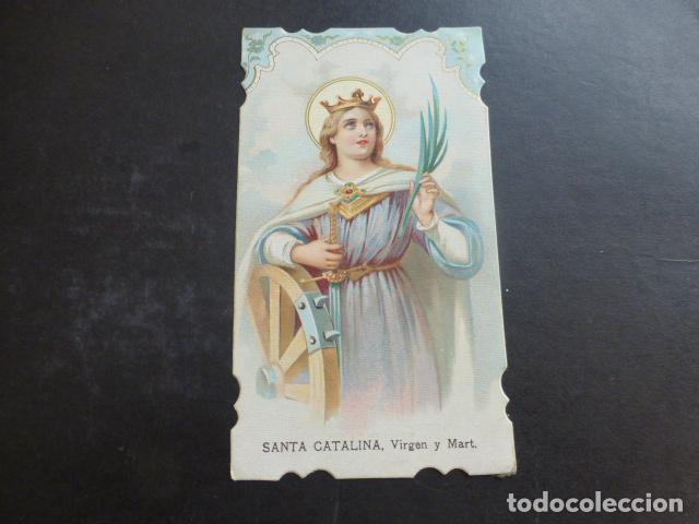 Cartoline: SANTA CATALINA ANTIGUA ESTAMPA CROMOLITOGRAFICA