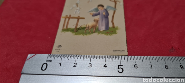 Postales: Precioso Recordatorio de Comuni&oacute;n. Ediciones Sabadell - Foto 6