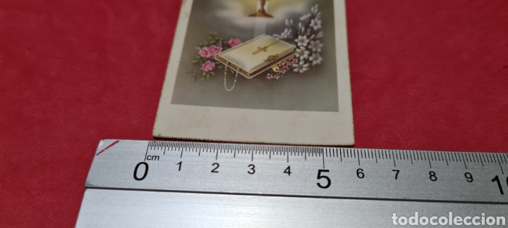 Postales: Precioso Recordatorio de Comuni&oacute;n. - Foto 6