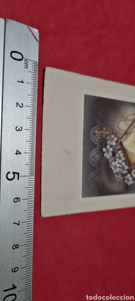 Postales: Precioso Recordatorio de Comuni&oacute;n. - Foto 6
