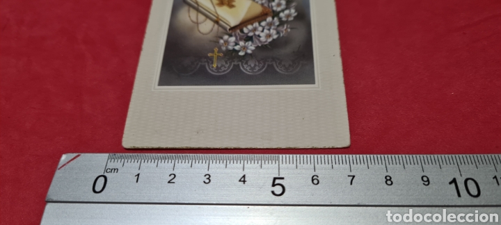 Postales: Precioso Recordatorio de Comuni&oacute;n. - Foto 6
