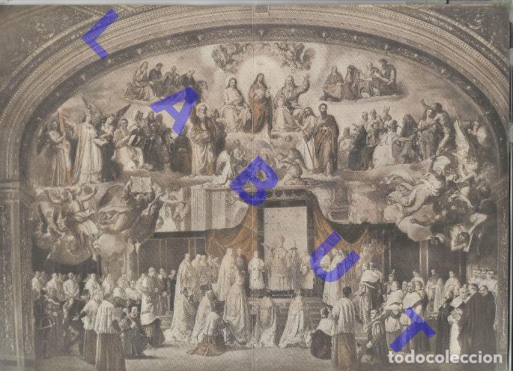 Postales: LA INMACULADA CONCEPCION 37 CM LAMINA CUATRICROMIA F86